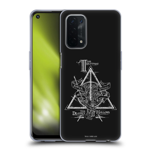 Harry Potter Deathly Hallows XIV Triangle Symbol Soft Gel Case for OPPO A54 5G