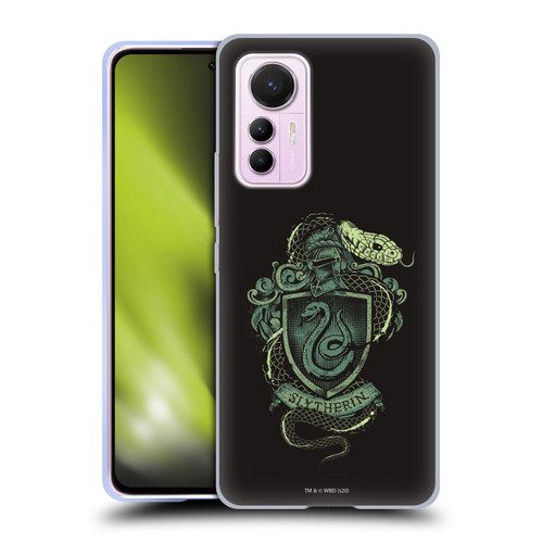 Harry Potter Deathly Hallows XIV Slytherin Soft Gel Case for Xiaomi 12 Lite