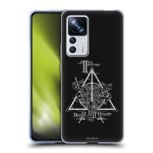 Harry Potter Deathly Hallows XIV Triangle Symbol Soft Gel Case for Xiaomi 12T Pro