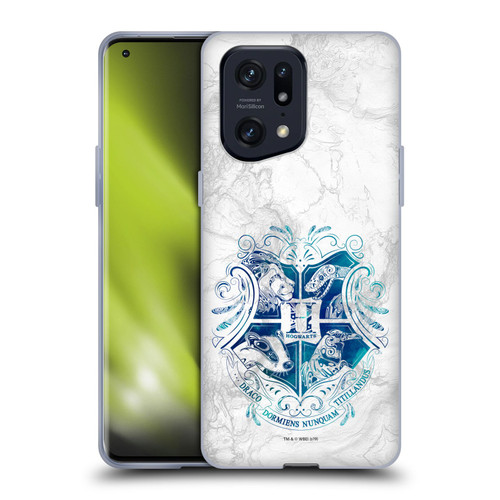 Harry Potter Deathly Hallows IX Hogwarts Aguamenti Soft Gel Case for OPPO Find X5 Pro