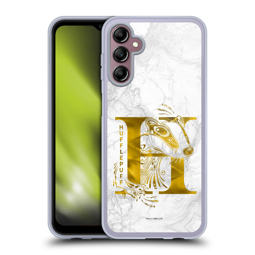 Harry Potter Deathly Hallows IX Hufflepuff Aguamenti Soft Gel Case for Samsung Galaxy A14 5G