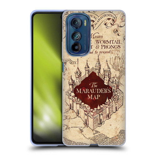 Harry Potter Prisoner Of Azkaban II The Marauder's Map Soft Gel Case for Motorola Edge 30