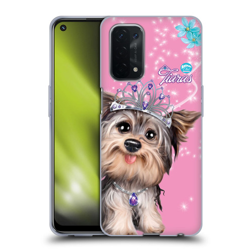 Animal Club International Royal Faces Yorkie Soft Gel Case for OPPO A54 5G