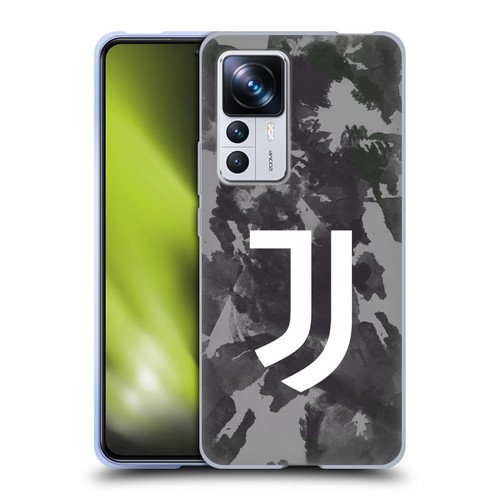 Juventus Football Club Art Monochrome Splatter Soft Gel Case for Xiaomi 12T Pro