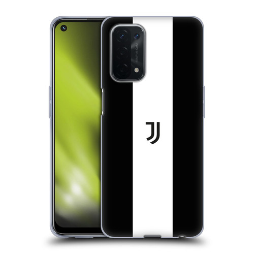 Juventus Football Club Lifestyle 2 Bold White Stripe Soft Gel Case for OPPO A54 5G