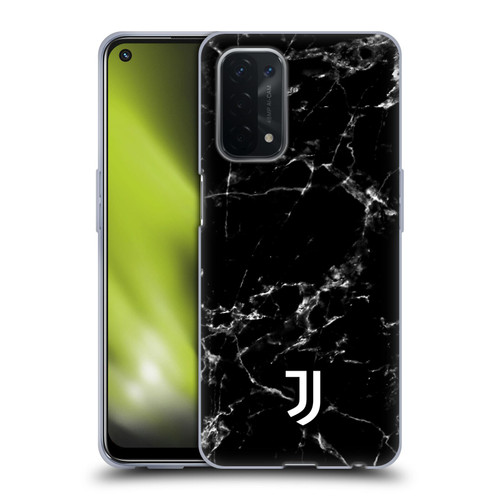 Juventus Football Club Marble Black 2 Soft Gel Case for OPPO A54 5G