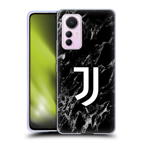 Juventus Football Club Marble Black Soft Gel Case for Xiaomi 12 Lite