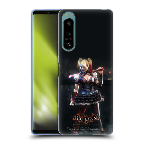 Batman Arkham Knight Characters Harley Quinn Soft Gel Case for Sony Xperia 5 IV