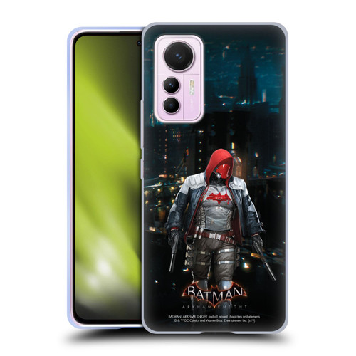 Batman Arkham Knight Characters Red Hood Soft Gel Case for Xiaomi 12 Lite