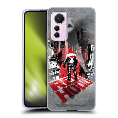 Batman Arkham Knight Graphics Red Hood Soft Gel Case for Xiaomi 12 Lite