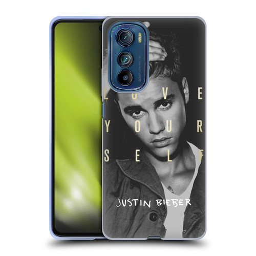 Justin Bieber Purpose B&w Love Yourself Soft Gel Case for Motorola Edge 30