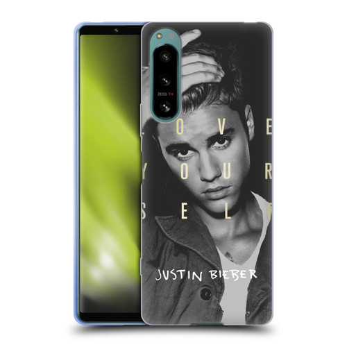 Justin Bieber Purpose B&w Love Yourself Soft Gel Case for Sony Xperia 5 IV
