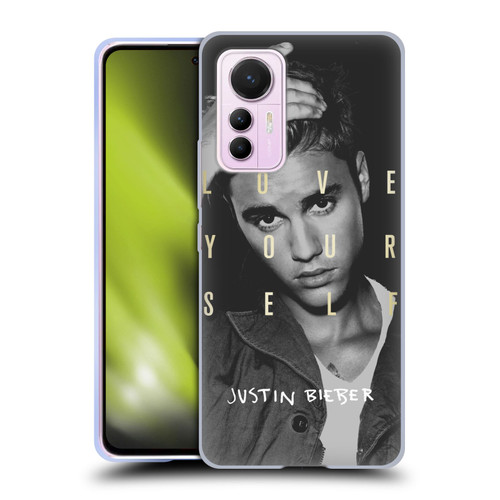 Justin Bieber Purpose B&w Love Yourself Soft Gel Case for Xiaomi 12 Lite