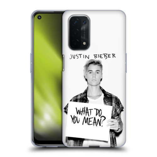 Justin Bieber Purpose What Do You Mean Photo Soft Gel Case for OPPO A54 5G