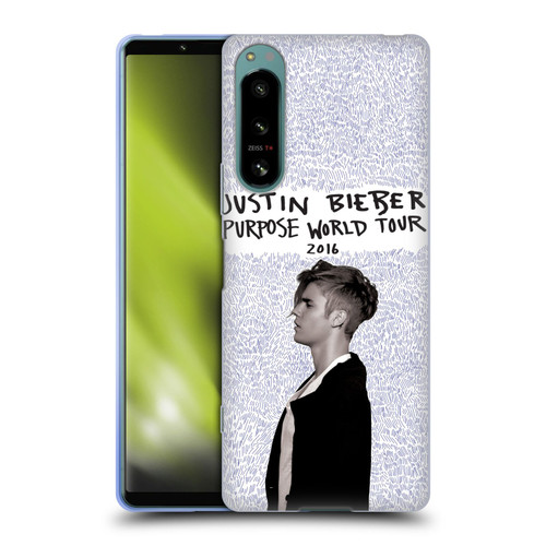 Justin Bieber Purpose World Tour 2016 Soft Gel Case for Sony Xperia 5 IV