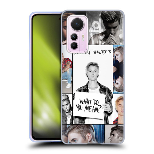 Justin Bieber Purpose Grid Poster Soft Gel Case for Xiaomi 12 Lite