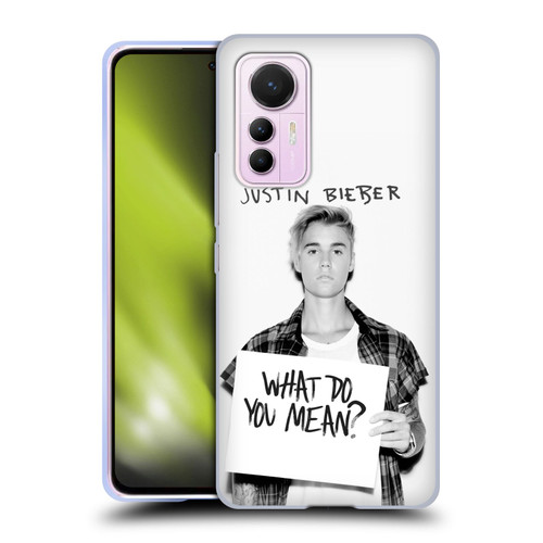 Justin Bieber Purpose What Do You Mean Photo Soft Gel Case for Xiaomi 12 Lite