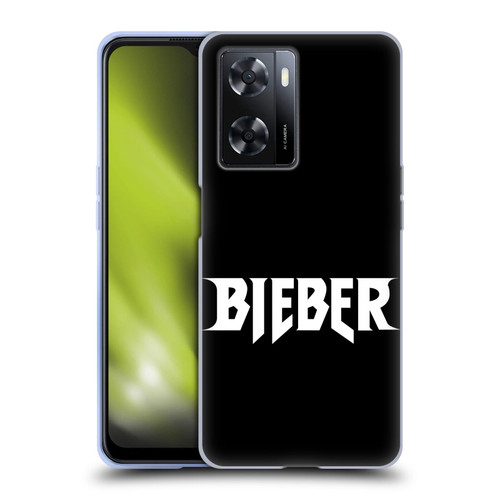 Justin Bieber Tour Merchandise Logo Name Soft Gel Case for OPPO A57s