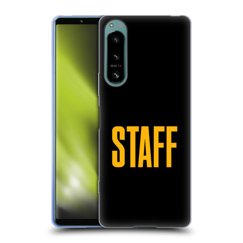 Justin Bieber Tour Merchandise Staff Soft Gel Case for Sony Xperia 5 IV