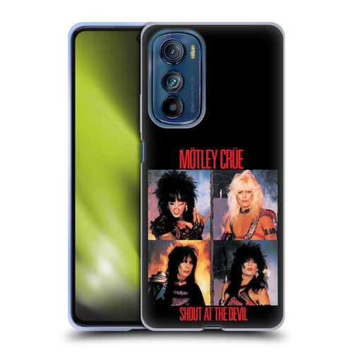 Motley Crue Albums Shout At The Devil Soft Gel Case for Motorola Edge 30