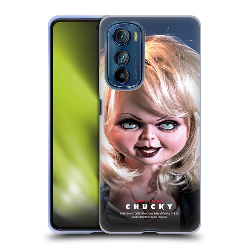 Bride of Chucky Key Art Tiffany Doll Soft Gel Case for Motorola Edge 30