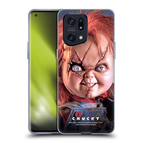 Bride of Chucky Key Art Doll Soft Gel Case for OPPO Find X5 Pro