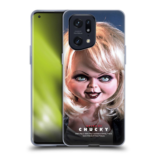 Bride of Chucky Key Art Tiffany Doll Soft Gel Case for OPPO Find X5 Pro