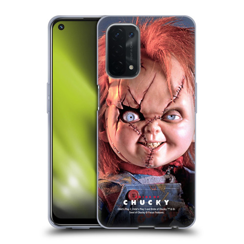 Bride of Chucky Key Art Doll Soft Gel Case for OPPO A54 5G