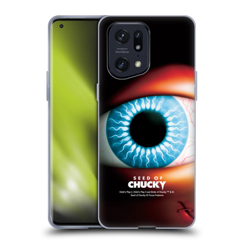 Seed of Chucky Key Art Poster Soft Gel Case for OPPO Find X5 Pro