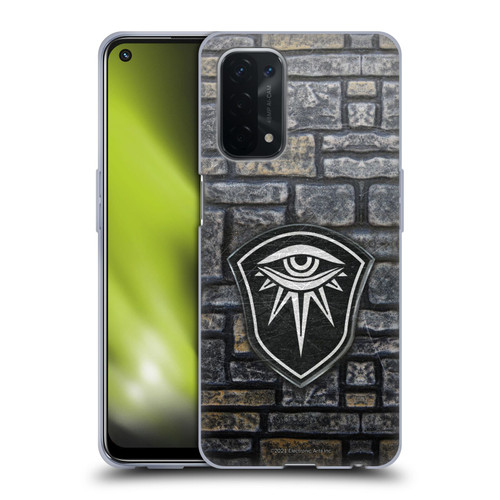 EA Bioware Dragon Age Inquisition Graphics Distressed Crest Soft Gel Case for OPPO A54 5G