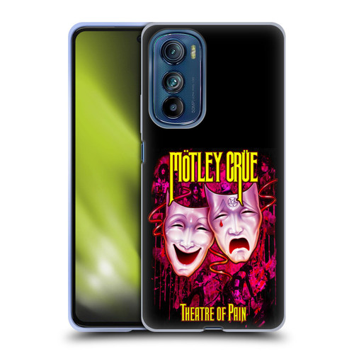 Motley Crue Key Art Theater Of Pain Soft Gel Case for Motorola Edge 30