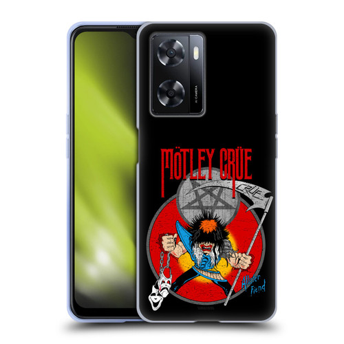 Motley Crue Key Art Allister Soft Gel Case for OPPO A57s