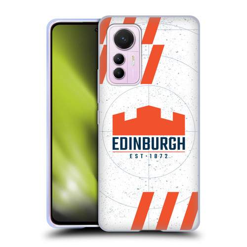 Edinburgh Rugby Logo Art White Soft Gel Case for Xiaomi 12 Lite