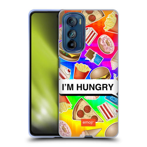 emoji® Food Hungry Soft Gel Case for Motorola Edge 30