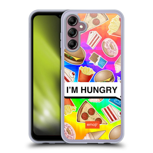 emoji® Food Hungry Soft Gel Case for Samsung Galaxy A14 5G