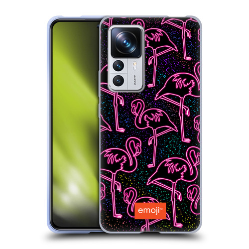 emoji® Neon Flamingo Soft Gel Case for Xiaomi 12T Pro