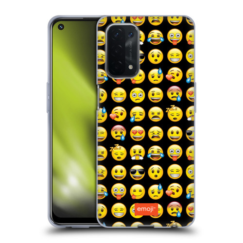 emoji® Smileys Pattern Soft Gel Case for OPPO A54 5G