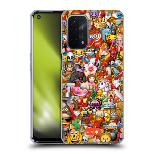 emoji® Trendy Full Pattern Soft Gel Case for OPPO A54 5G