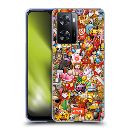 emoji® Trendy Full Pattern Soft Gel Case for OPPO A57s