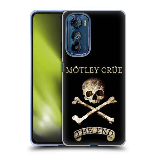 Motley Crue Logos The End Soft Gel Case for Motorola Edge 30