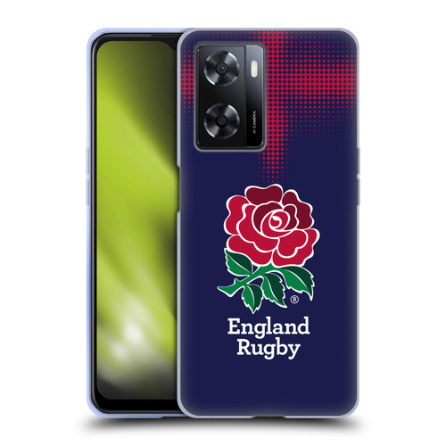 England Rugby Union 2016/17 The Rose Alternate Kit Soft Gel Case for OPPO A57s