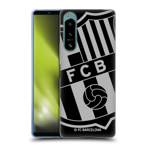 FC Barcelona Crest Oversized Soft Gel Case for Sony Xperia 5 IV