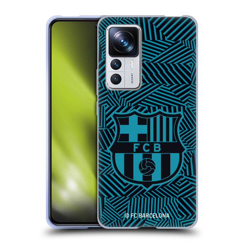 FC Barcelona Crest Black Soft Gel Case for Xiaomi 12T Pro