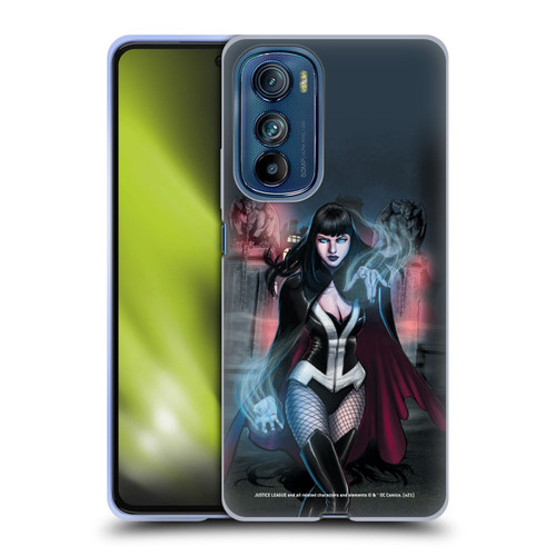 Justice League DC Comics Dark Comic Art Zatanna Futures End #1 Soft Gel Case for Motorola Edge 30