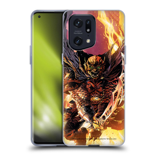 Justice League DC Comics Dark Comic Art Etrigan Demon Knights Soft Gel Case for OPPO Find X5 Pro