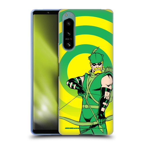 Justice League DC Comics Green Arrow Comic Art Classic Soft Gel Case for Sony Xperia 5 IV