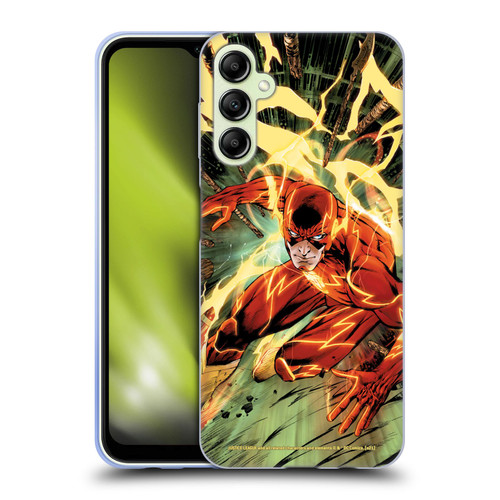 Justice League DC Comics The Flash Comic Book Cover New 52 #9 Soft Gel Case for Samsung Galaxy A14 5G