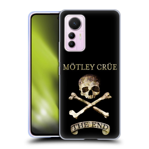 Motley Crue Logos The End Soft Gel Case for Xiaomi 12 Lite
