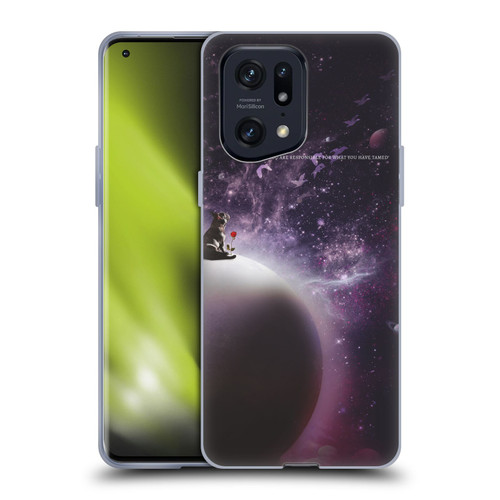 Klaudia Senator French Bulldog 2 In The Galaxy Soft Gel Case for OPPO Find X5 Pro