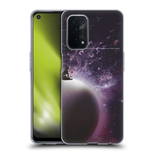 Klaudia Senator French Bulldog 2 In The Galaxy Soft Gel Case for OPPO A54 5G